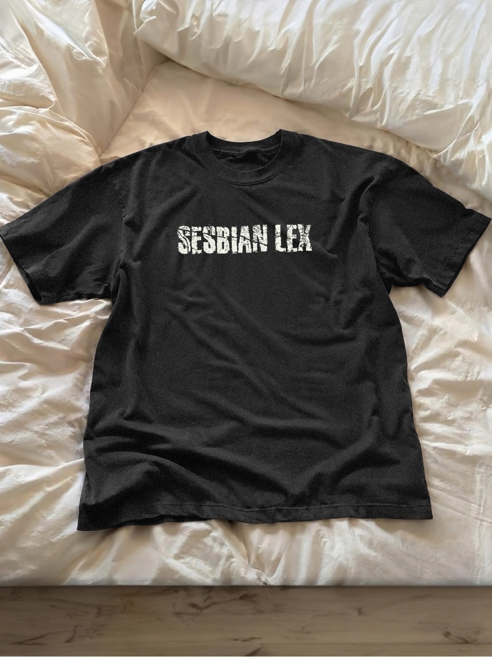 Sesbian Lex black Gildan T-shirt